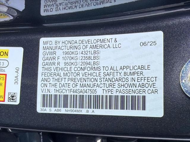 2025 Honda Accord Sedan SE