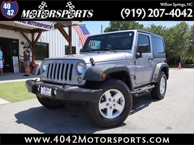 2016 Jeep Wrangler Sport for sale in Willow Spring, NC