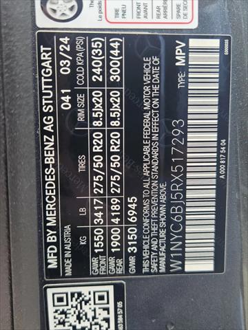 2024 Mercedes-Benz G 550 4MATIC