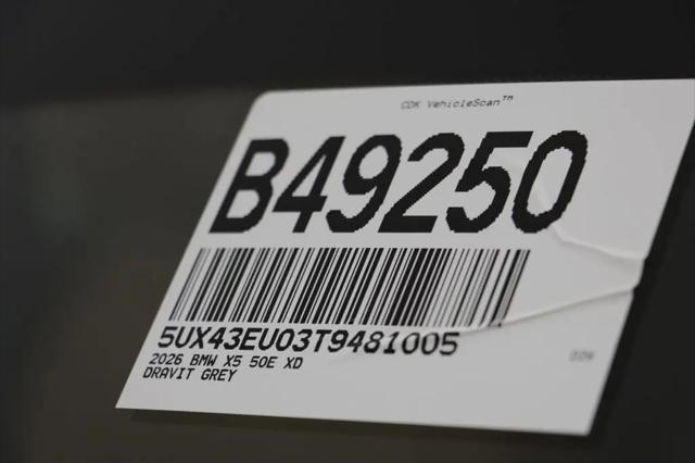 2026 BMW X5 xDrive50e