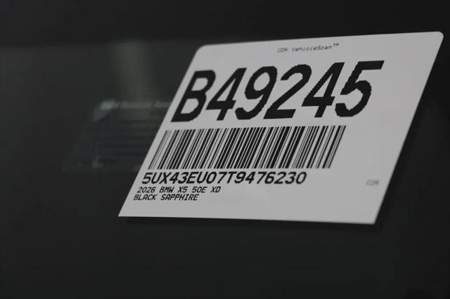 2026 BMW X5 xDrive50e