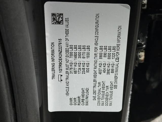 2022 GMC Sierra 1500 Limited 4WD Double Cab Standard Box Elevation