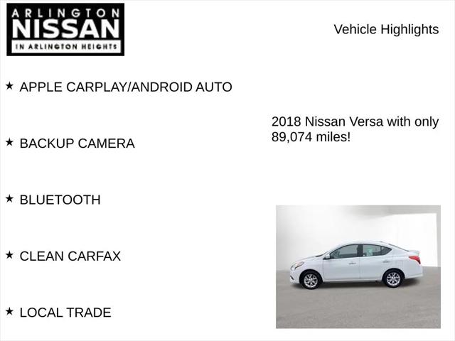 2018 Nissan Versa 1.6 SV