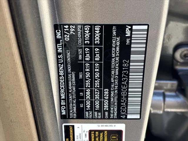 2014 Mercedes-Benz ML 350 4MATIC