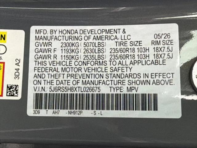 2026 Honda CR-V Hybrid 2WD Sport-L