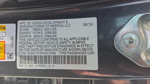 2024 Honda Accord EX