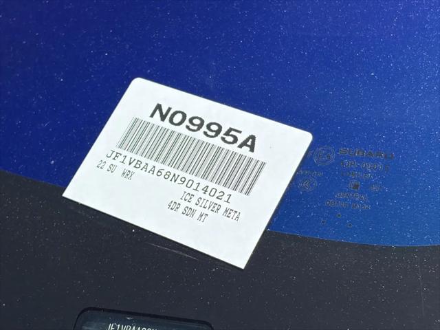 2022 Subaru WRX Standard