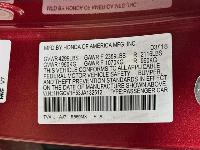 2018 Honda Accord EX-L