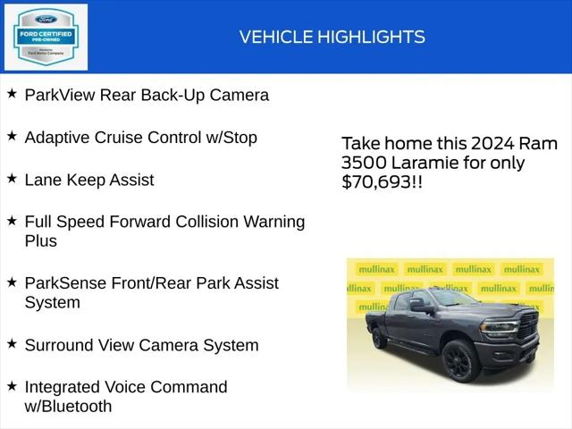 2024 Ram 3500 Laramie Mega Cab 4x4 6'4" Box