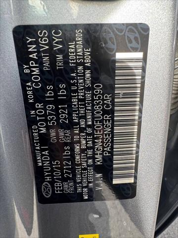 2015 Hyundai Genesis 3.8