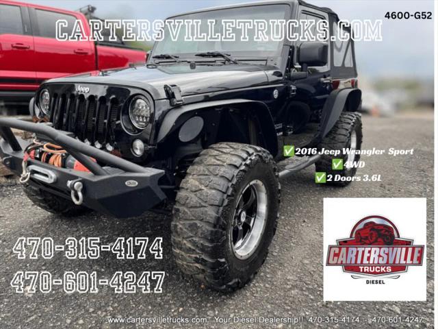2016 Jeep Wrangler Sport for sale in Cartersville, GA