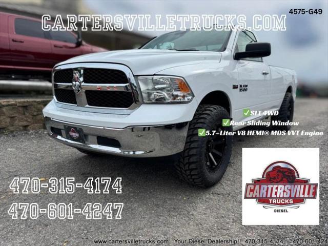 2018 Ram 1500 SLT Regular Cab 4x4 8' Box for sale in Cartersville, GA