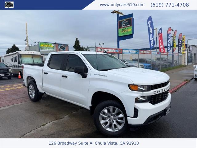 2021 Chevrolet Silverado 1500 2WD Crew Cab Short Bed Custom for sale in Chula Vista, CA
