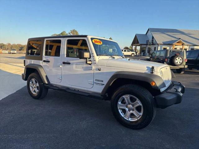 2018 Jeep Wrangler JK Unlimited Sport 4x4