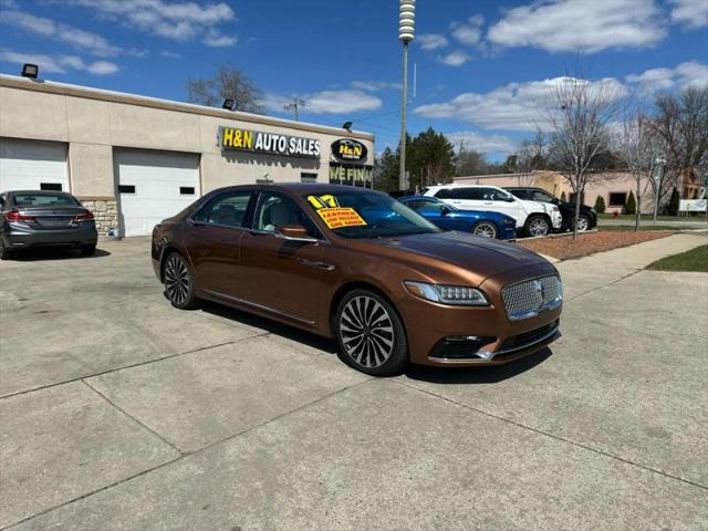 2017 Lincoln Continental Black Label