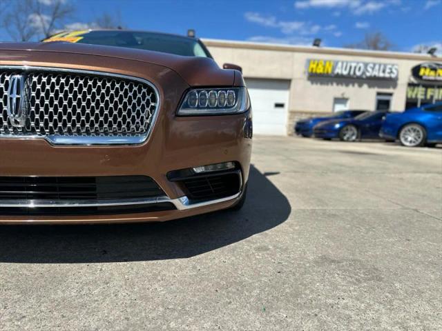 2017 Lincoln Continental Black Label
