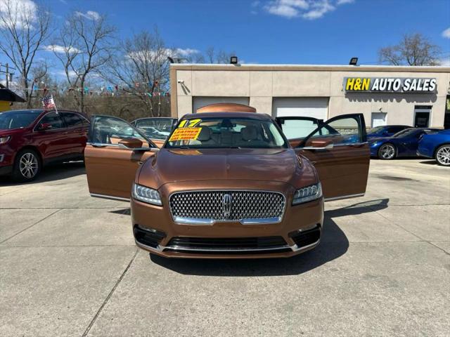 2017 Lincoln Continental Black Label