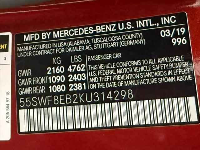 2019 Mercedes-Benz C-CLASS C 300 4MATIC