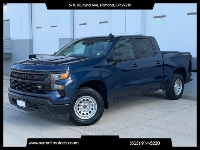 2023 Chevrolet Silverado 1500 4WD Crew Cab Short Bed WT for sale in Portland, OR