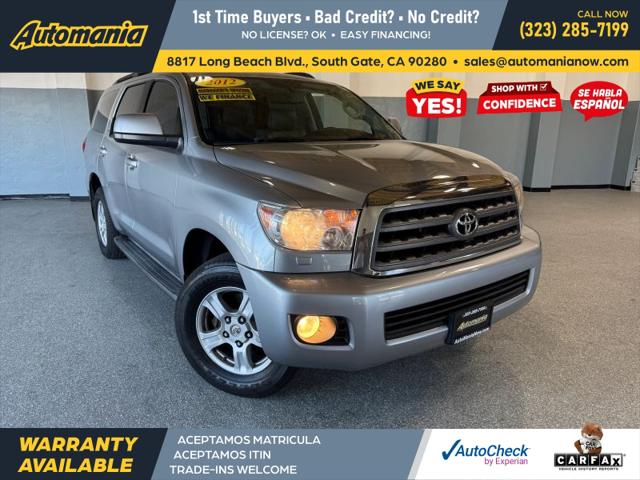 2012 Toyota Sequoia SR5 5.7L V8 for sale in South Gate, CA