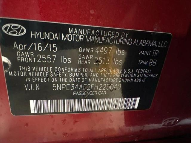 2015 Hyundai Sonata Sport