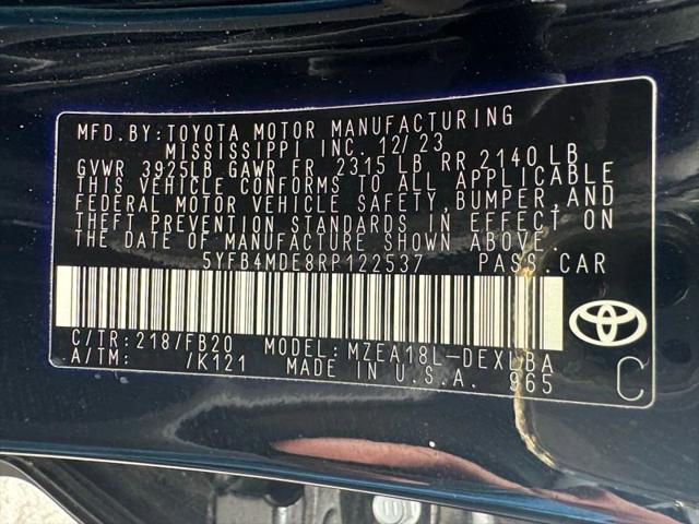 2024 Toyota Corolla LE