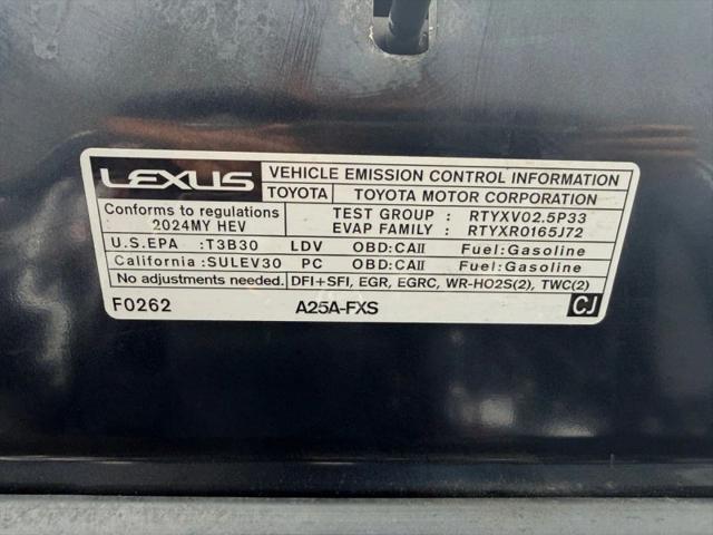 2024 Lexus ES 300h 300h