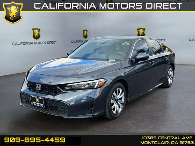 2025 Honda Civic LX for sale in Montclair, CA
