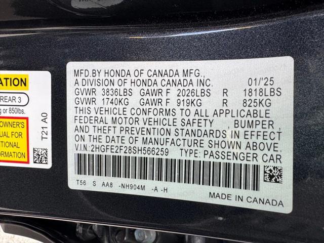 2025 Honda Civic LX