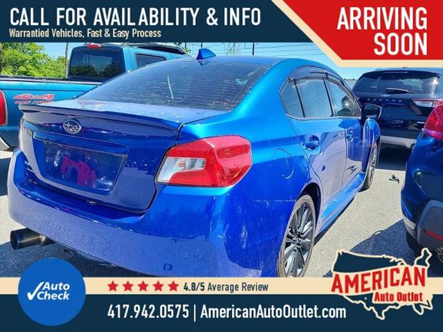 2016 Subaru WRX Limited