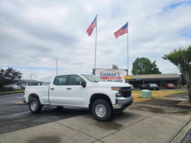 2020 Chevrolet Silverado 1500 4WD Crew Cab Standard Bed WT for sale in Woodburn, OR