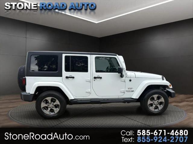 2018 Jeep Wrangler JK Unlimited Sahara for sale in Ontario, NY