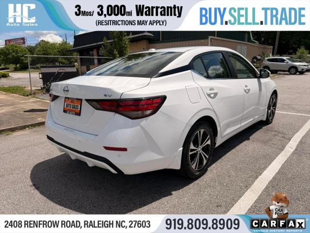 2021 Nissan Sentra SV Xtronic CVT