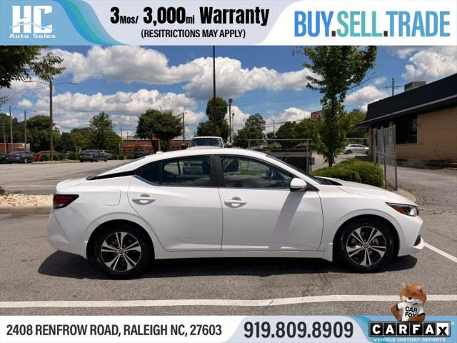 2021 Nissan Sentra SV Xtronic CVT