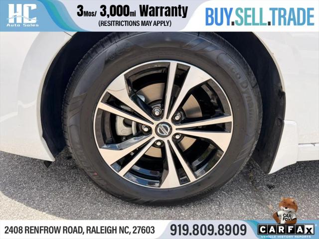2021 Nissan Sentra SV Xtronic CVT