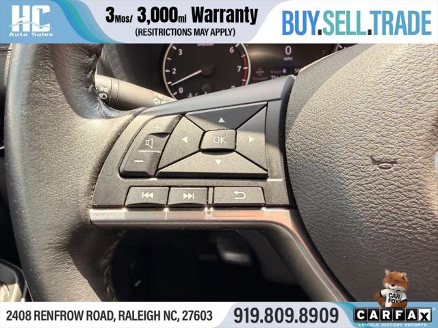 2021 Nissan Sentra SV Xtronic CVT