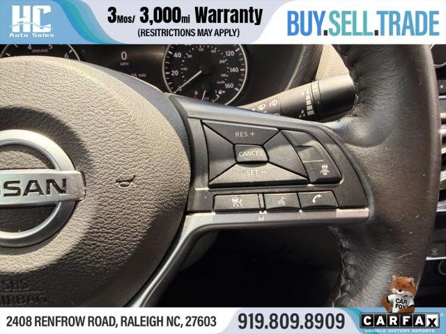 2021 Nissan Sentra SV Xtronic CVT