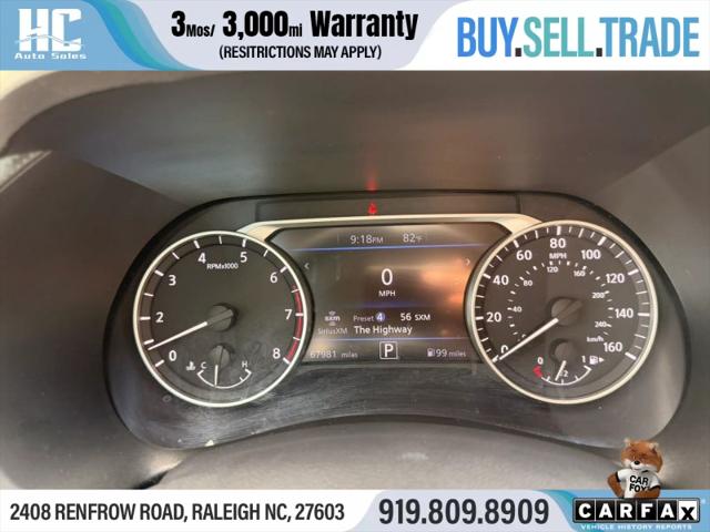 2021 Nissan Sentra SV Xtronic CVT