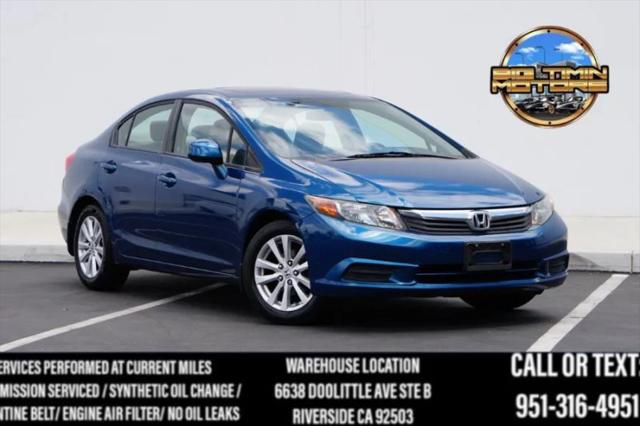 2012 Honda Civic EX-L for sale in Riverside, CA