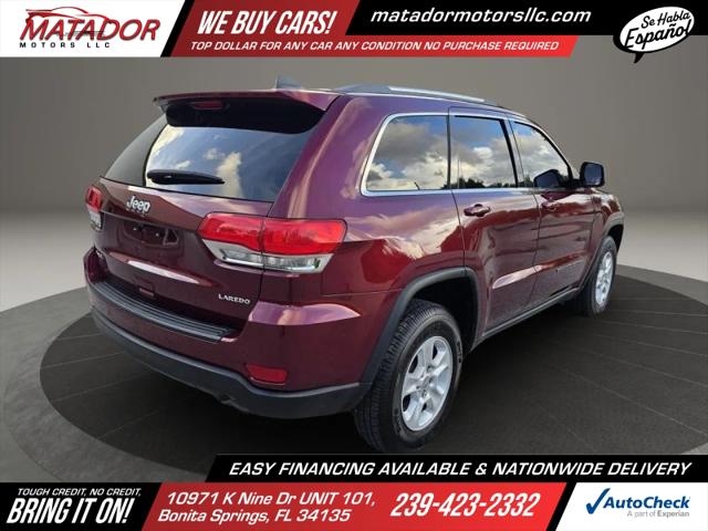 2017 Jeep Grand Cherokee Laredo 4x4