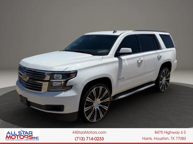 2015 Chevrolet Tahoe LT for sale in Houston, TX