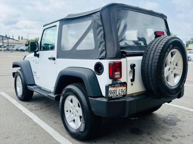 2018 Jeep Wrangler JK Sport S 4x4