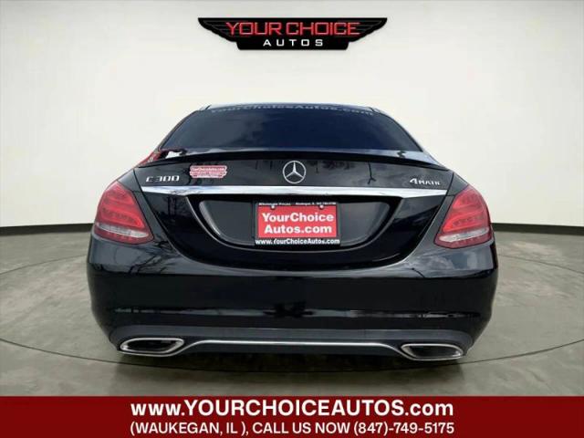 2016 Mercedes-Benz C-CLASS C 300 4MATIC