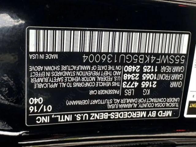 2016 Mercedes-Benz C-CLASS C 300 4MATIC