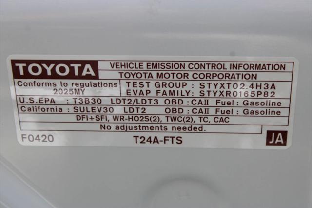 2025 Toyota Tacoma SR