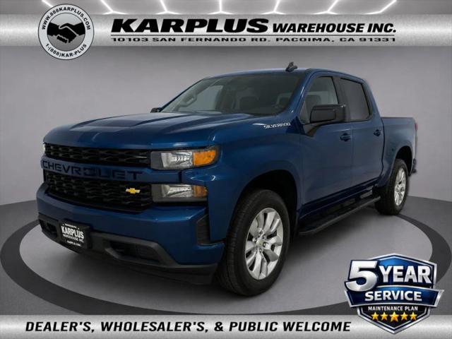 2021 Chevrolet Silverado 1500 2WD Crew Cab Short Bed Custom for sale in Pacoima, CA