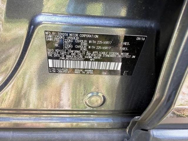 2016 Toyota RAV4 Hybrid XLE
