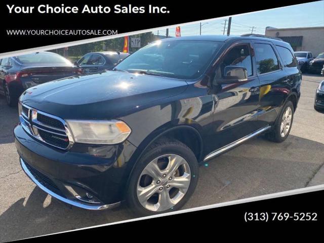 2015 Dodge Durango Limited for sale in Dearborn, MI