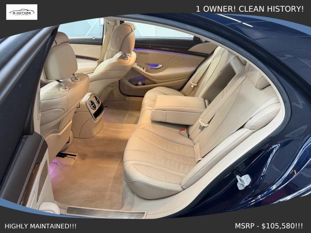 2015 Mercedes-Benz S 550 4MATIC