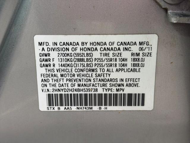 2011 Acura MDX Base